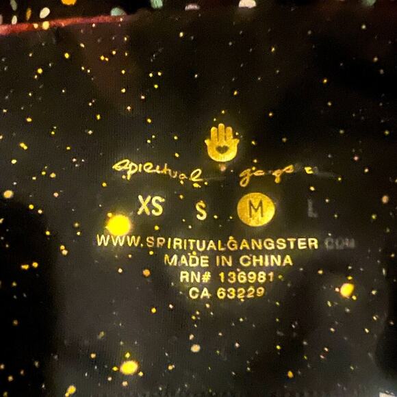 EUC Spiritual Gangster Galaxy Legging medium - Picture 5 of 5